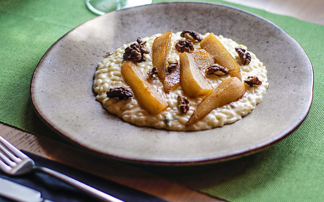Roasted Pear Risotto