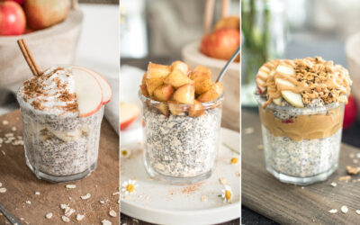 3 Different Takes to Apple Overnight Oats