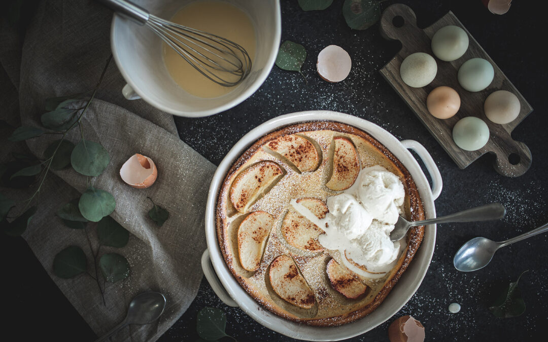 Butter Dad Up this Weekend with a Cinnamon Apple Dutch Baby