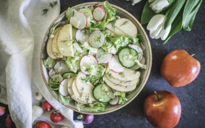 Colorful Crunchy Apple Salad
