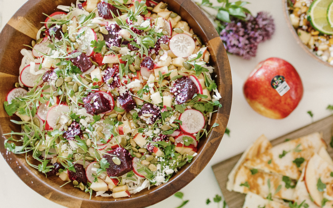 Colorful Fiesta Salad with JUICI Apples