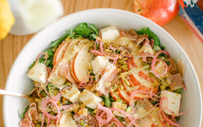 Spring Apple Proscuitto Salad